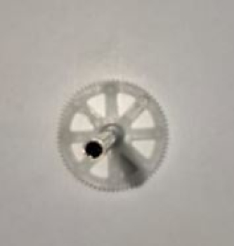 9998-7 Außenwelle + Zahnrad für MonsterTronic Mini Lama Koaxial